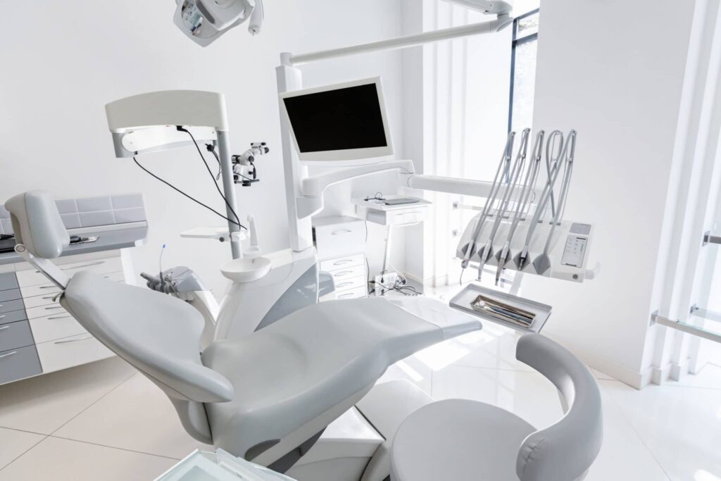 dentist chair in new modern dental clinic office 4DDYFV2 1 scaled 1