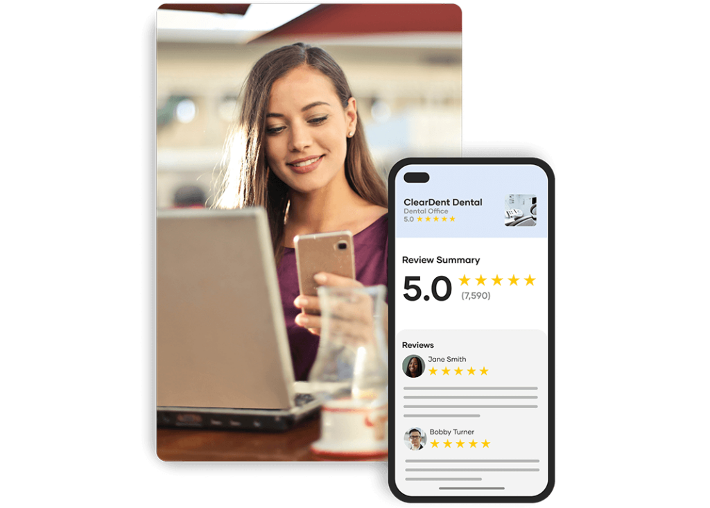 clear connect automate patient surveys reviews