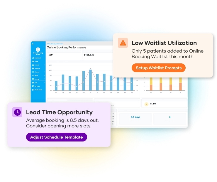 Online Booking Dashboard